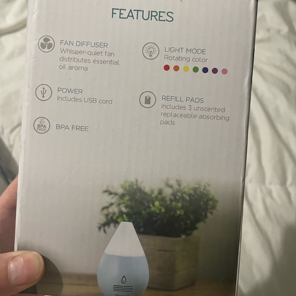 Essential oil fan diffuser - Picture 2 of 6